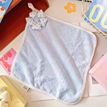 Taotao πετσέτα από φλις κοραλλιού με τρισδιάστατα λουλούδια — σουβενίρ δώρου με θέμα το δάσος, 14 νήματα, ραφή περιμετρικά, 50–80 g, πετσέτα προσώπου/σώματος