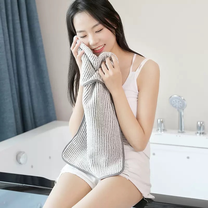 Πετσέτα/πετσέτα προσώπου από Coral fleece, 50–80 g, νήμα: Coral fleece