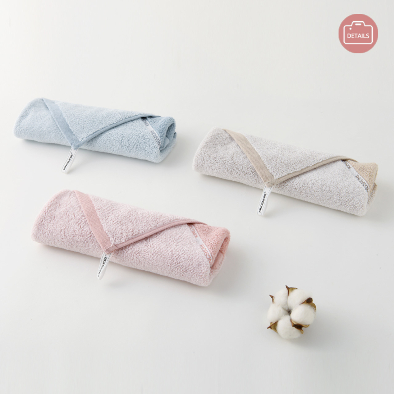 Kvadratni pamukani ručnik za lice, jacquard tkanina, 16 niti, težina 50–80 g