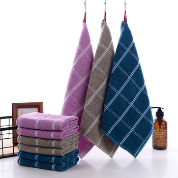 Mingshuo 100% pamuk kvadratni dječji ručnik, 55 g, brzo upijanje 0–5 s, Jacquard tkanina
