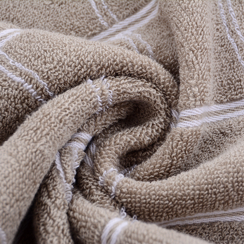 Mingshuo 100% pamuk kvadratni dječji ručnik, 55 g, brzo upijanje 0–5 s, Jacquard tkanina