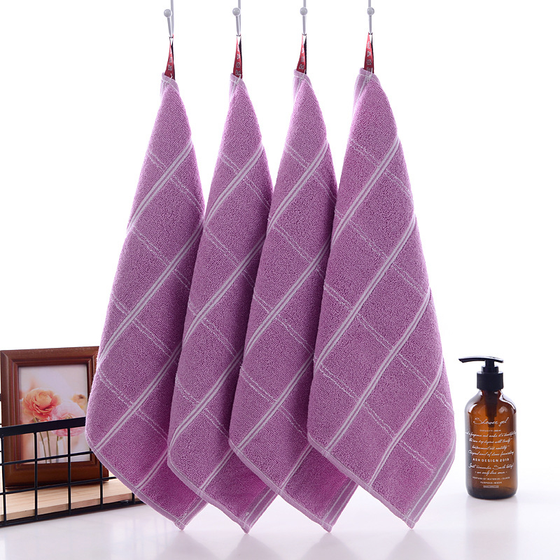 Mingshuo 100% pamuk kvadratni dječji ručnik, 55 g, brzo upijanje 0–5 s, Jacquard tkanina