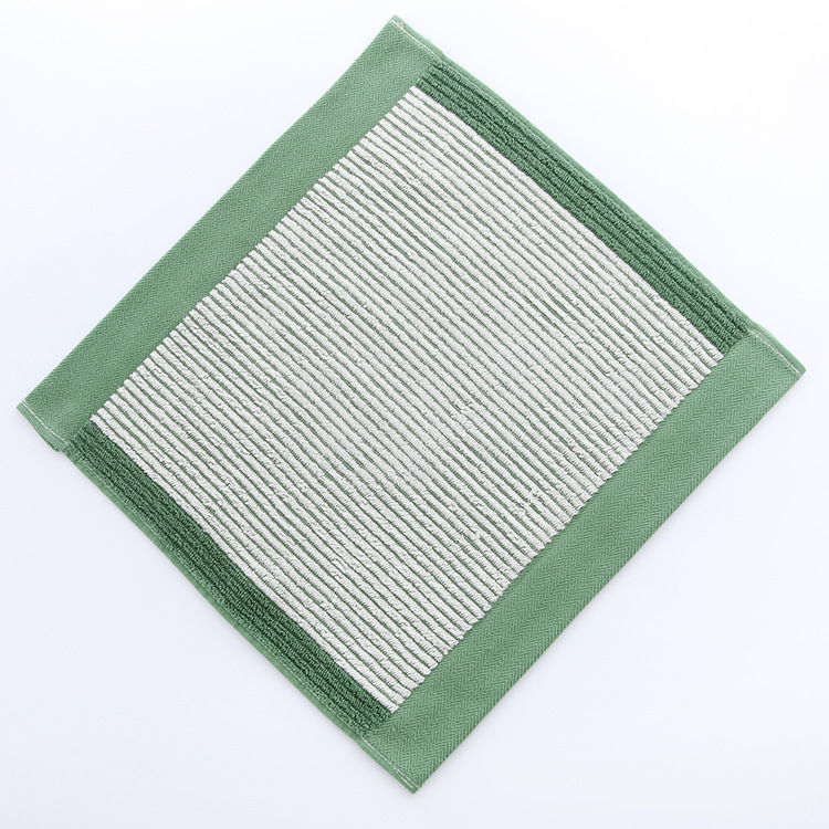 Μικρή τετράγωνη πετσέτα προσώπου — 100% βαμβάκι, πολυπλέκτων νήμα, 48 g, απορρόφηση νερού 0-5 δευτερόλεπτα, δυνατότητα εκτύπωσης λογότυπου.