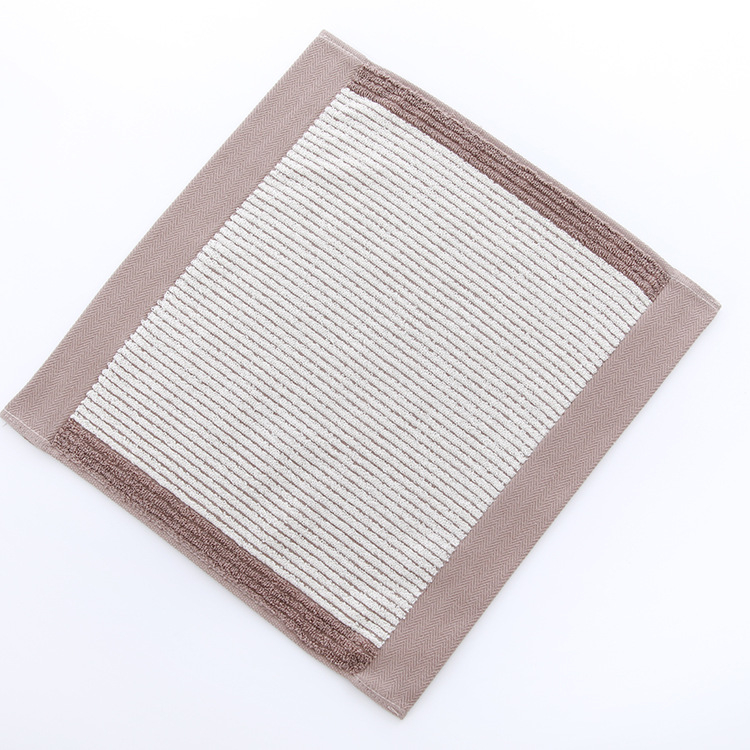 Μικρή τετράγωνη πετσέτα προσώπου — 100% βαμβάκι, πολυπλέκτων νήμα, 48 g, απορρόφηση νερού 0-5 δευτερόλεπτα, δυνατότητα εκτύπωσης λογότυπου.