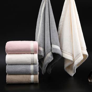 Πετσέτα Προσώπου από Κοράλλι Φλίς, Πολυτελής, Νήμα 150D, Βάρος 120–140 g, Ενισχυμένος Άκρος