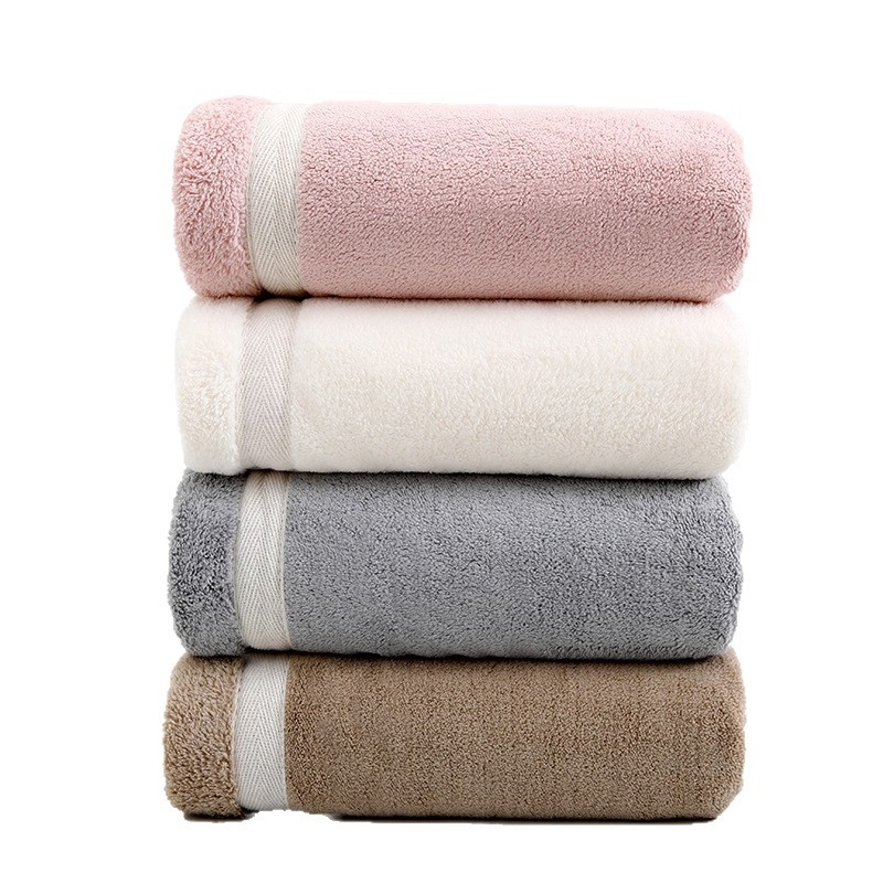 Πετσέτα Προσώπου από Κοράλλι Φλίς, Πολυτελής, Νήμα 150D, Βάρος 120–140 g, Ενισχυμένος Άκρος