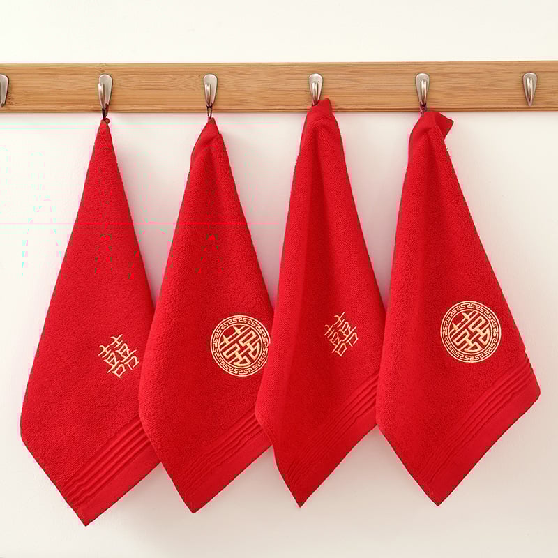 Τετράγωνο βαμβακερό μαντήλι για γάμο με κέντημα, νήμα 32S, βάρος 50 g