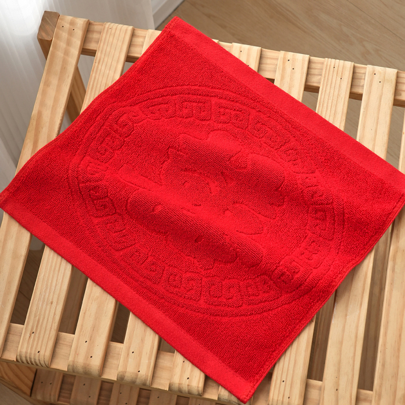 Τετράγωνο βαμβακερό μαντήλι για γάμο με κέντημα, νήμα 32S, βάρος 50 g