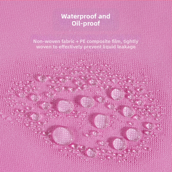 Vienreizējās lietošanas spilvena dvielis skaistumkopšanas salonam, nešūts materiāls, ūdensizturīgs, vienkrāsains dizains, 100 gab., personalizācijas iespēja