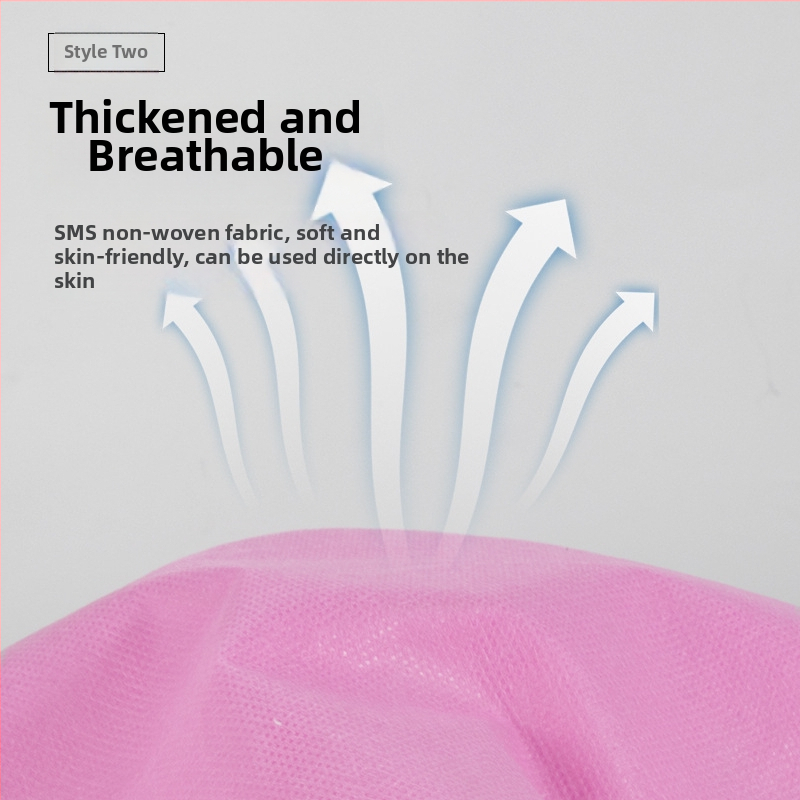 Vienreizējās lietošanas spilvena dvielis skaistumkopšanas salonam, nešūts materiāls, ūdensizturīgs, vienkrāsains dizains, 100 gab., personalizācijas iespēja