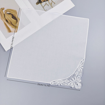 Batistă din bumbac 100% cu dantelă, țesătură cu densitate înaltă, 15 g, 2 buc., pentru domnișoarele de onoare și decor de nuntă