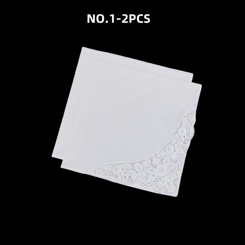 Batistă din bumbac 100% cu dantelă, țesătură cu densitate înaltă, 15 g, 2 buc., pentru domnișoarele de onoare și decor de nuntă