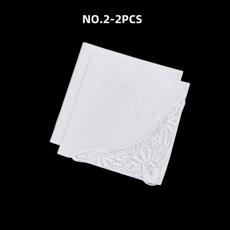 Batistă din bumbac 100% cu dantelă, țesătură cu densitate înaltă, 15 g, 2 buc., pentru domnișoarele de onoare și decor de nuntă