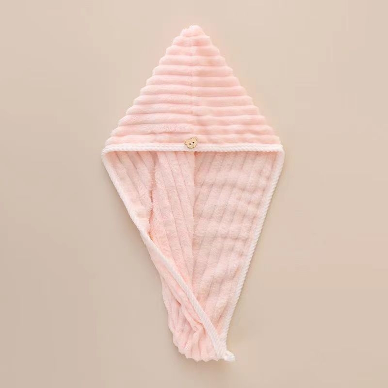 Turban za sušenje kose od koralnog fleksa, upijajući i brzo suši, 150d vlakna, 80–99 g, Šifra 3677