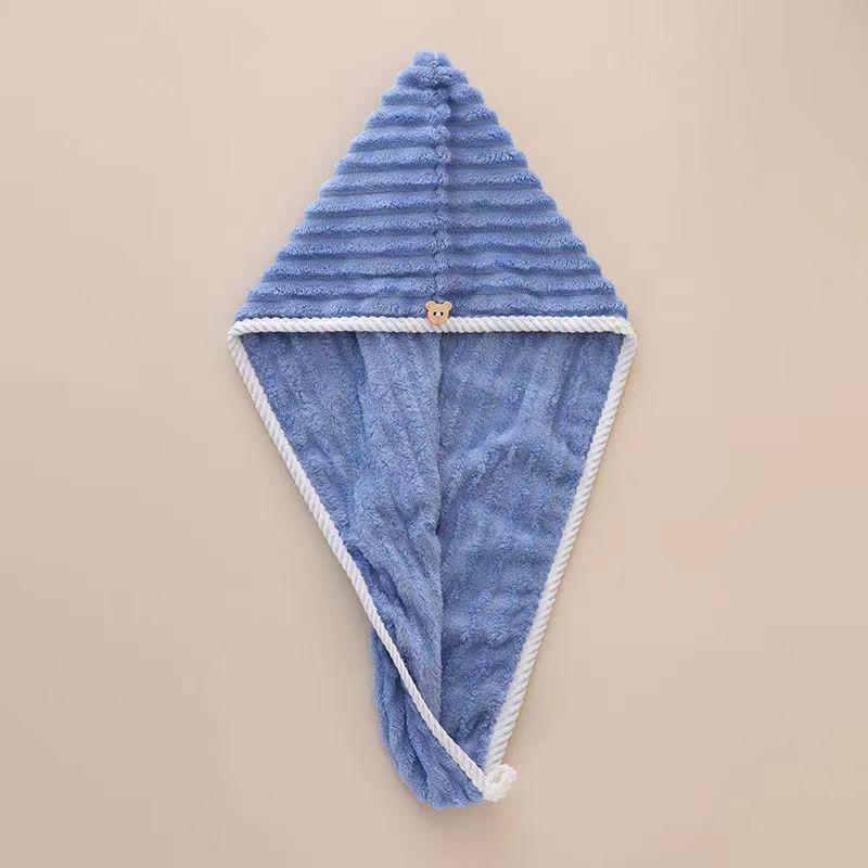 Turban za sušenje kose od koralnog fleksa, upijajući i brzo suši, 150d vlakna, 80–99 g, Šifra 3677