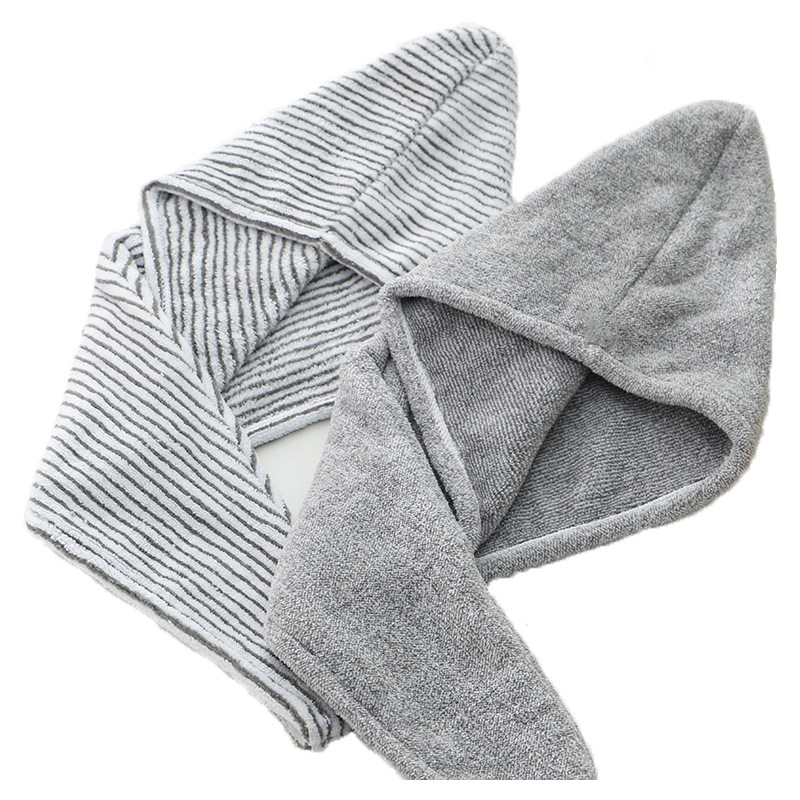 Turban za kosu, japanski stil od bambusovog ugljena vlakna, coral fleece, 150D pređa, prilagodba dostupna