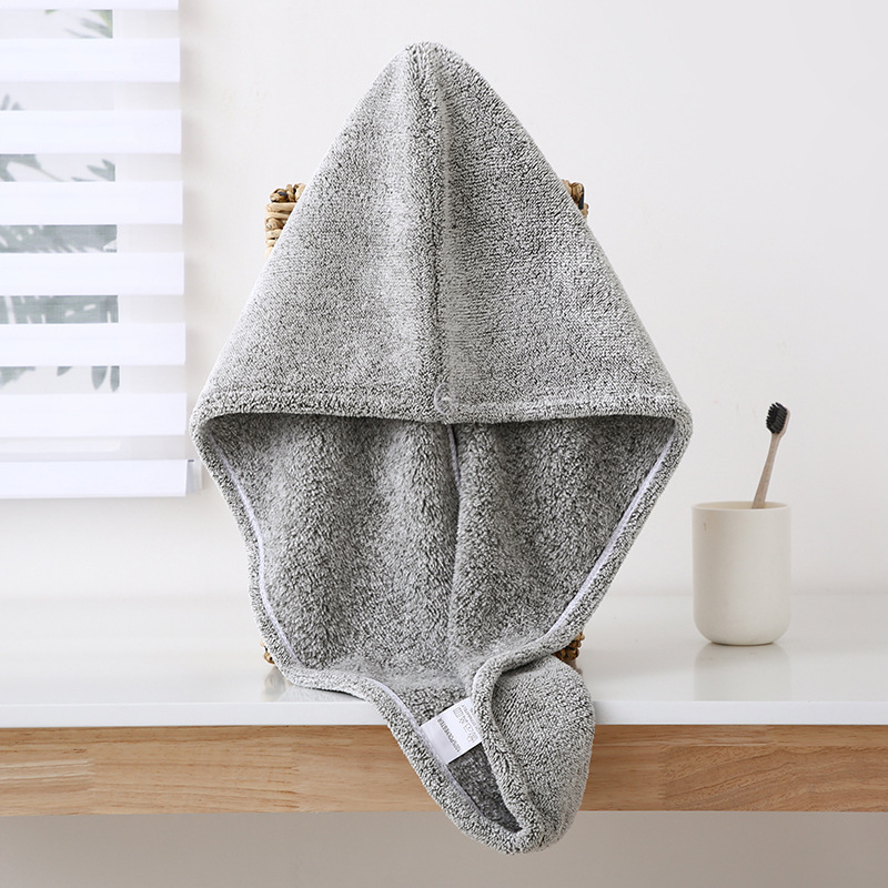 Turban za kosu, japanski stil od bambusovog ugljena vlakna, coral fleece, 150D pređa, prilagodba dostupna