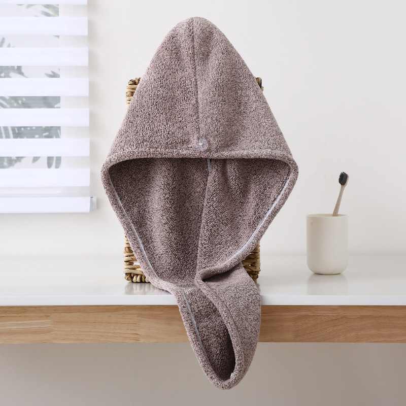 Turban za kosu, japanski stil od bambusovog ugljena vlakna, coral fleece, 150D pređa, prilagodba dostupna