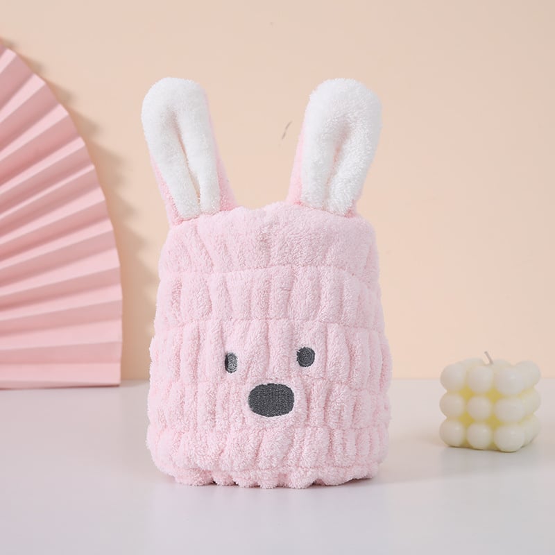 Pălărie pentru păr pentru copii, din fleece coral, 150D, 50–79 g, broderie, personalizabil