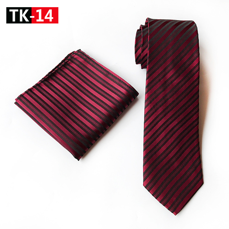 Σετ γραβάτας και τσέπης ανδρών | Jacquard φλοράλ μοτίβο, πολυεστερικές ίνες, yarn-dyed, στυλ: βέλος, ανδρικό, μοντέρνο (Υλικό: πολυεστέρας νημά; Μοτίβο: φλοράλ; Διαδικασία: Jacquard; Μεταχείριση: yarn-dyed; Στυλ: βέλος, ανδρικό, μοντέρνο)