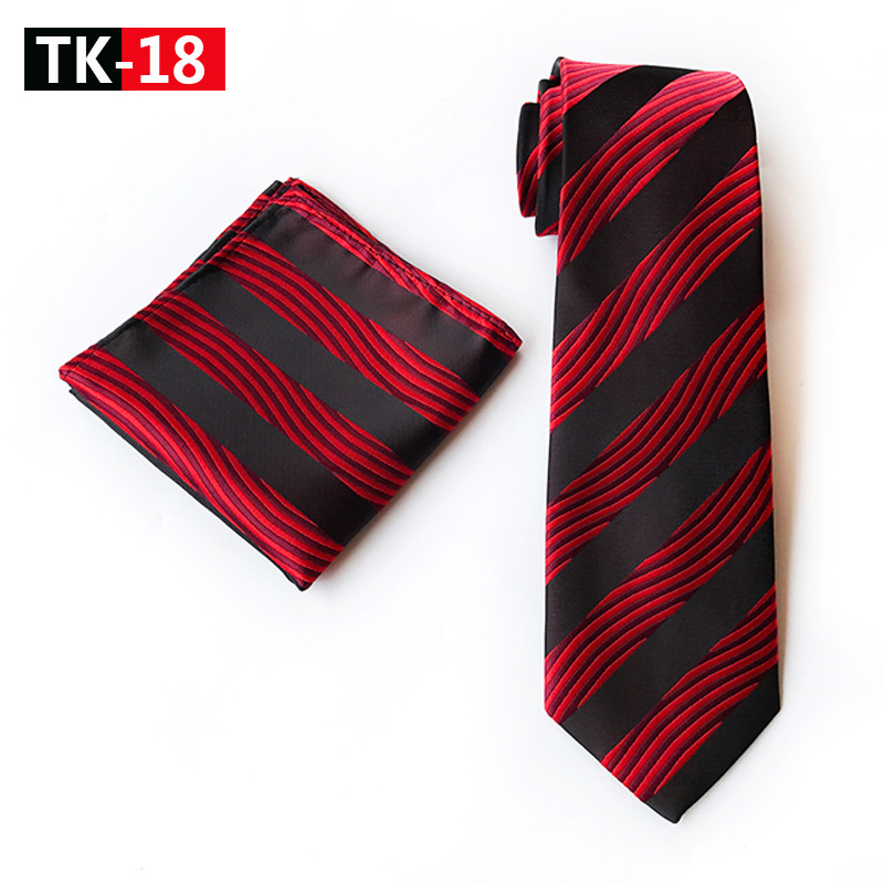 Σετ γραβάτας και τσέπης ανδρών | Jacquard φλοράλ μοτίβο, πολυεστερικές ίνες, yarn-dyed, στυλ: βέλος, ανδρικό, μοντέρνο (Υλικό: πολυεστέρας νημά; Μοτίβο: φλοράλ; Διαδικασία: Jacquard; Μεταχείριση: yarn-dyed; Στυλ: βέλος, ανδρικό, μοντέρνο)