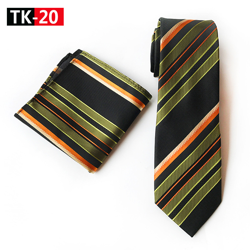 Σετ γραβάτας και τσέπης ανδρών | Jacquard φλοράλ μοτίβο, πολυεστερικές ίνες, yarn-dyed, στυλ: βέλος, ανδρικό, μοντέρνο (Υλικό: πολυεστέρας νημά; Μοτίβο: φλοράλ; Διαδικασία: Jacquard; Μεταχείριση: yarn-dyed; Στυλ: βέλος, ανδρικό, μοντέρνο)