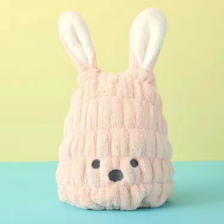 Dječja kapa za sušenje kose, coral fleece, 100D vlakno, vezenje, težina 30–49 g, personalizacija