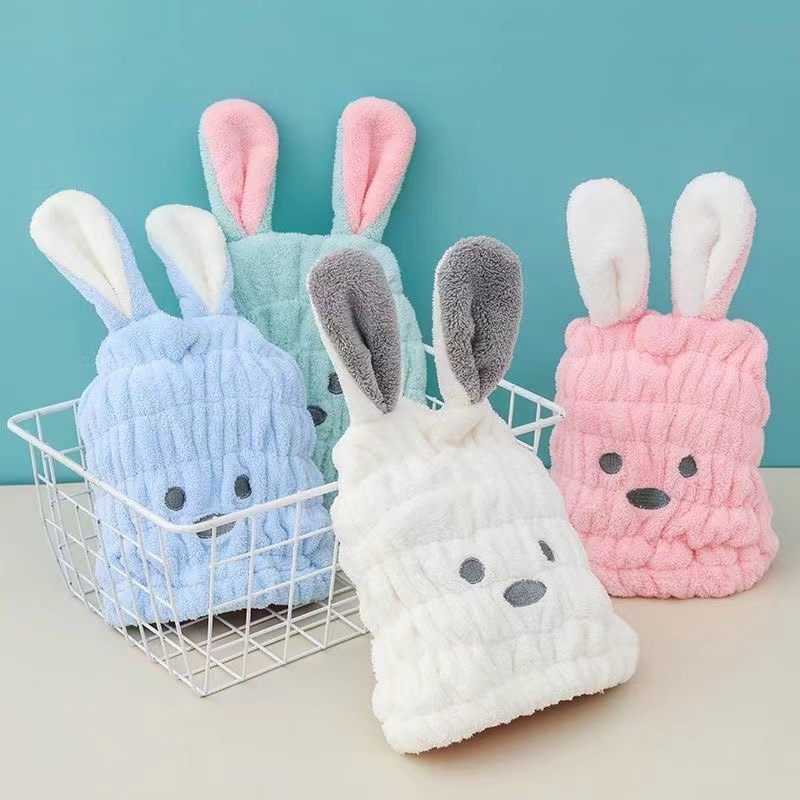 Dječja kapa za sušenje kose, coral fleece, 100D vlakno, vezenje, težina 30–49 g, personalizacija