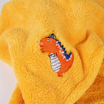 Női hajszárító sapka, abszorbeáló korall-flírez plüss, gyors száradás, hímzett széle, súly 80-99 g, 120D szál