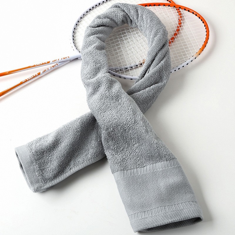 Sporttörölköző, 100% pamut, 150 g, logónyomás, testreszabható, gyors izzadságfelszívódás (0–5 s)