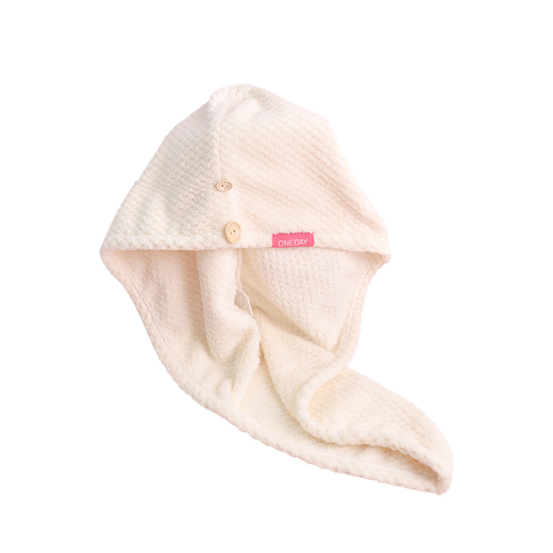 Bonetă pentru uscat părul, fleece coral, One Day, 50–79 g