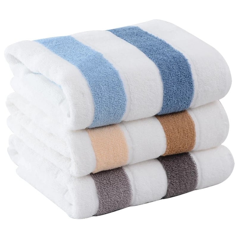 Jielia pamut sporttörölköző, 120 g, 5–10 s nedvszívás, fürdéshez