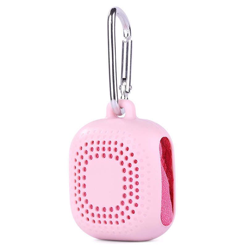 Szuperfinom rostokból készült sporttörölköző, hűsítő, gyorsan szárad, vízfelvétel 0–5 s, 35 g, logóval ellátva, edzéshez és jógahoz