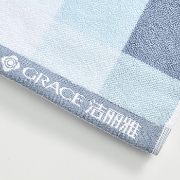 Proširena pamukna kupaonica krpa za masažu leđa, Grace/Jie Liya, 32s pređa, jacquard/plain tkanina, 120–140 g