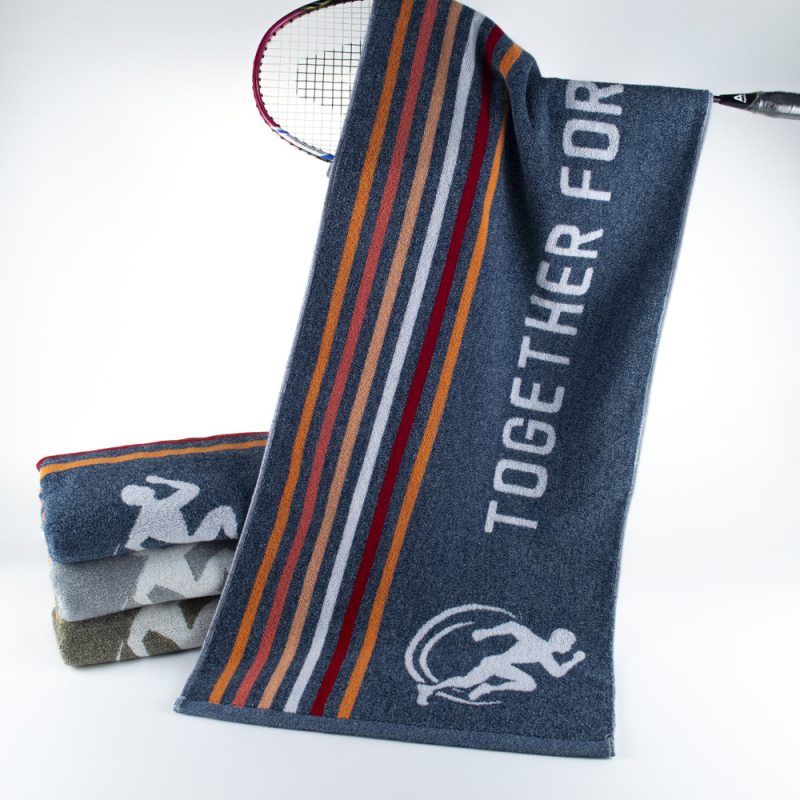 Fiber Love pamukani ručnik za kupanje, Jacquard tkanina, 170–200 g, sportski ručnik za vanjsku aktivnost