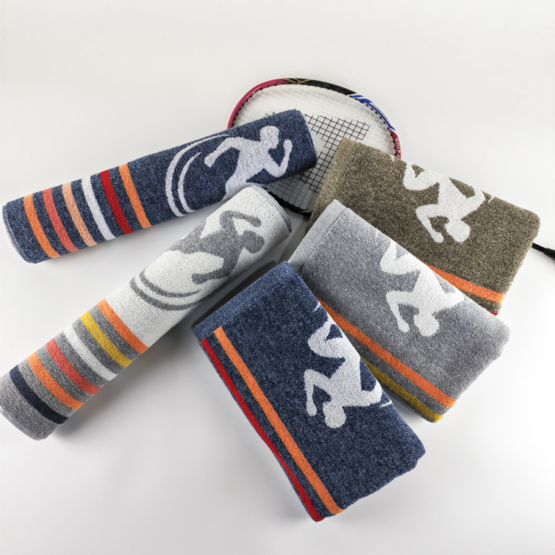 Fiber Love pamukani ručnik za kupanje, Jacquard tkanina, 170–200 g, sportski ručnik za vanjsku aktivnost