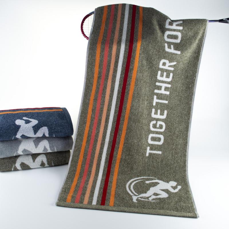 Fiber Love pamukani ručnik za kupanje, Jacquard tkanina, 170–200 g, sportski ručnik za vanjsku aktivnost