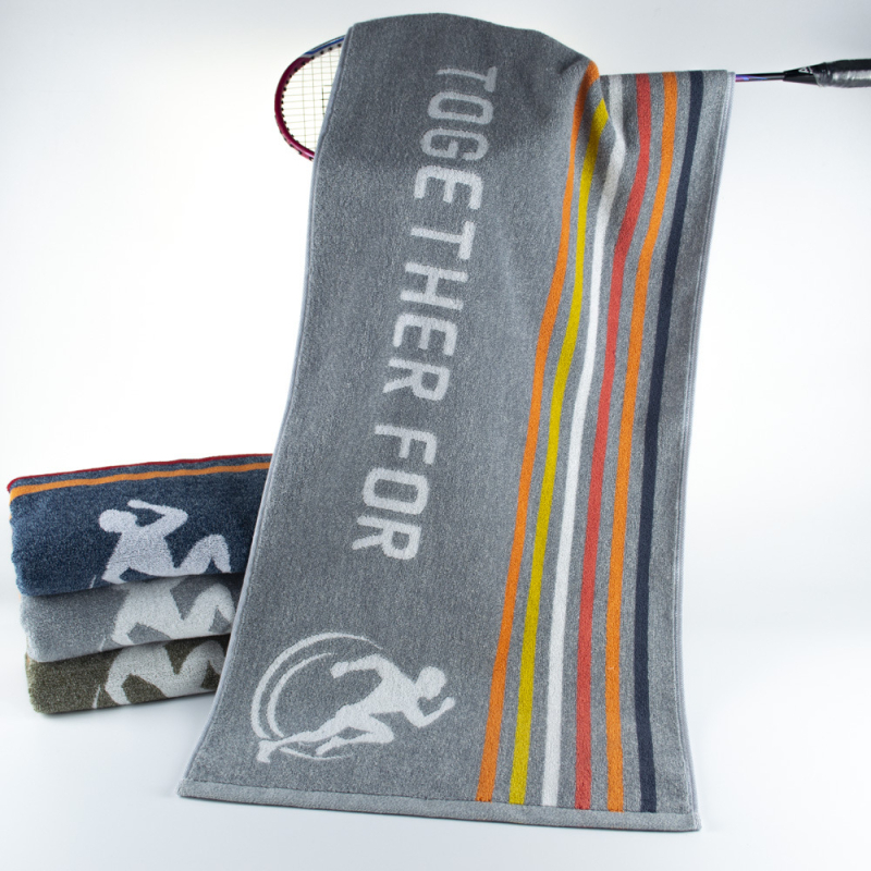 Fiber Love pamukani ručnik za kupanje, Jacquard tkanina, 170–200 g, sportski ručnik za vanjsku aktivnost