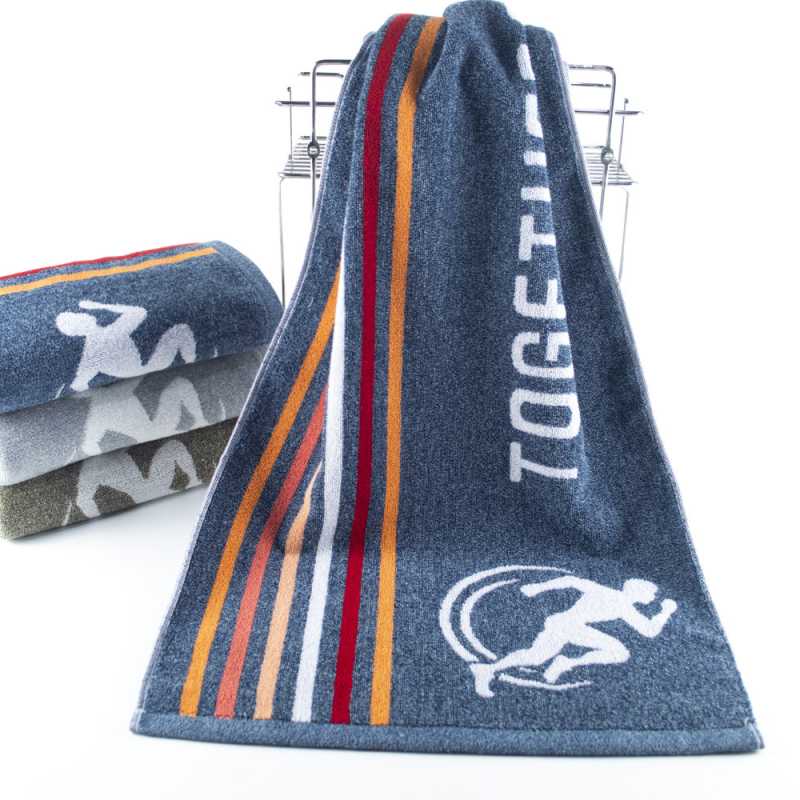 Fiber Love pamukani ručnik za kupanje, Jacquard tkanina, 170–200 g, sportski ručnik za vanjsku aktivnost