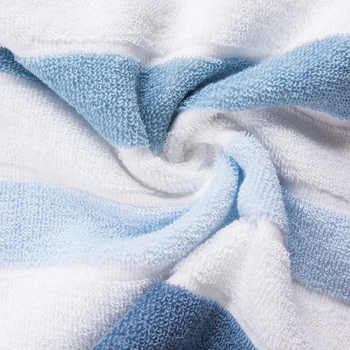 Grace Jie Liya 100% pamut, hosszított nedvszívó sporttörölköző – puha, 120–140 g, 32S, bevarrt széle