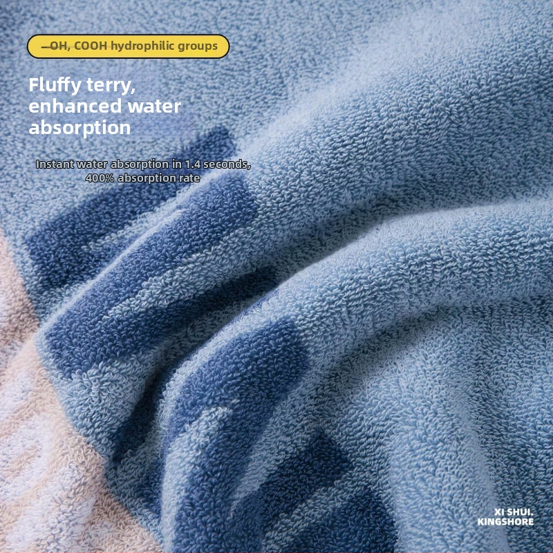 Športová utierka - 100% bavlna, antibakteriálna, zosilnená, rýchla absorpcia 0-5 s, 188 g