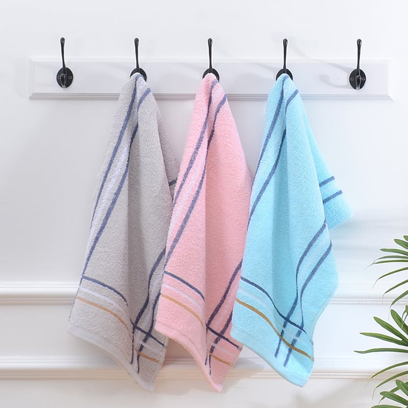 Shuanghao Pamučni ručnik za lice | Jacquard tkanina s visokim/nižim dlačicama | 110 g