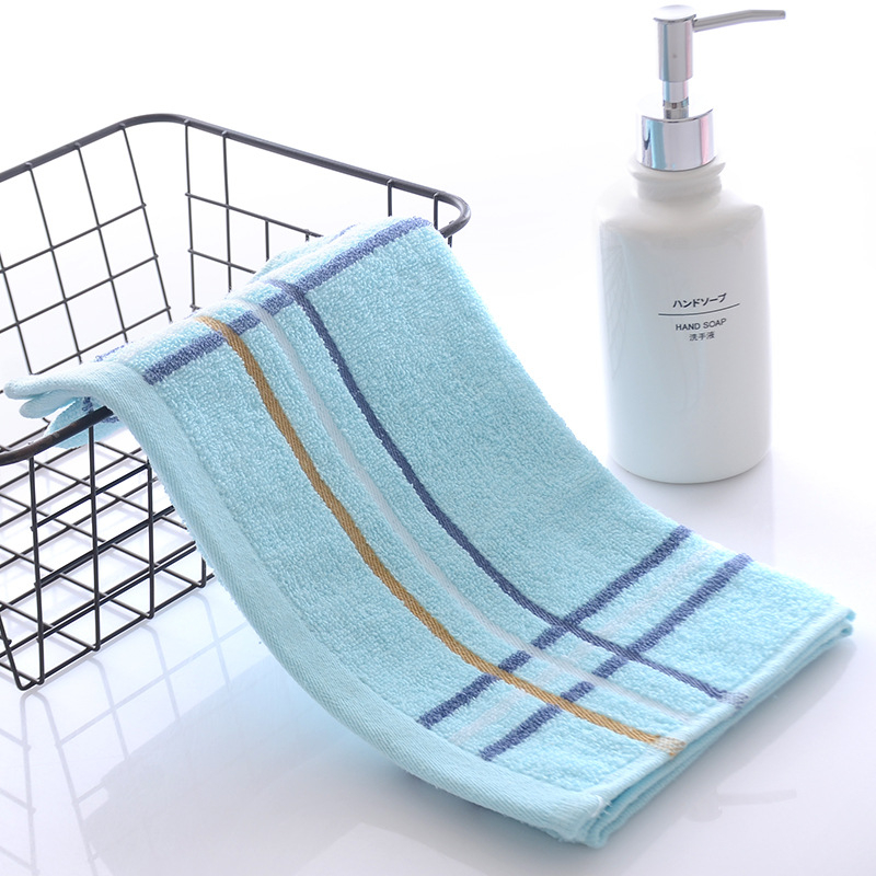 Shuanghao Pamučni ručnik za lice | Jacquard tkanina s visokim/nižim dlačicama | 110 g
