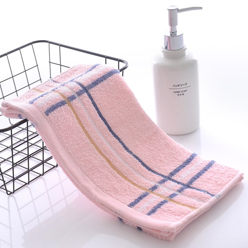 Shuanghao Pamučni ručnik za lice | Jacquard tkanina s visokim/nižim dlačicama | 110 g