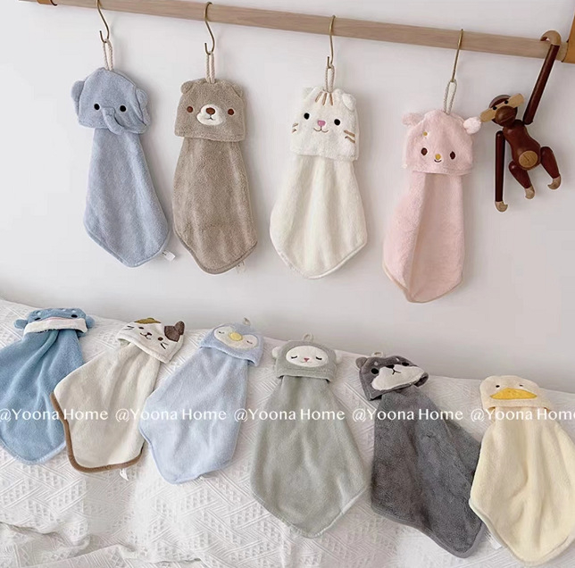 Zavjesna krpa za ruke s mačjim motívom, koralni fleece, upijajući i debeli kuhinjski ubrus, izrada: vez (materijal: koralni fleece; niti: 10; težina: 50–80 g; izrada)