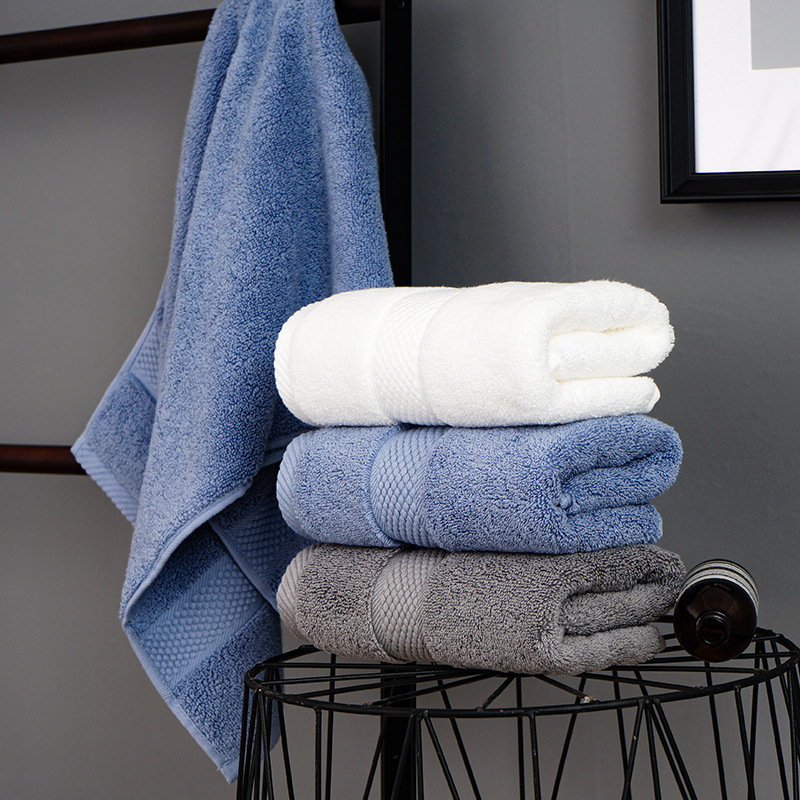 100% pamut arc törölköző hotel és otthoni használatra, 140–170 g, Break folyamat, testre szabható