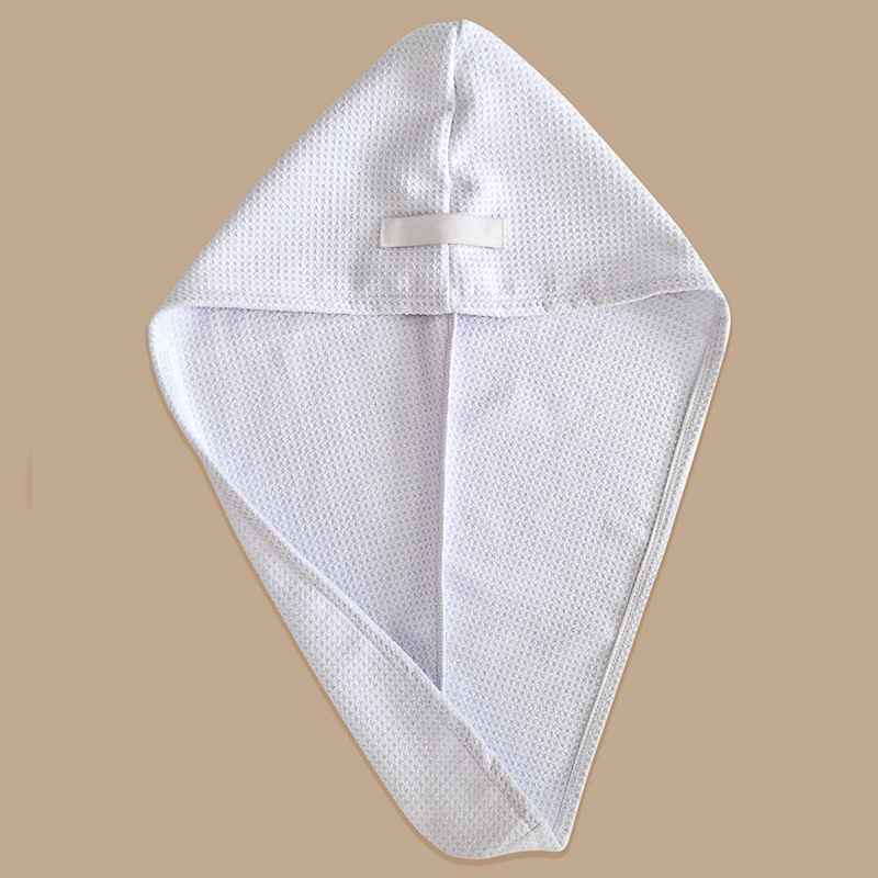 Καπελάκι στεγνώματος μαλλιών Saint chun από waffle ύφασμα, προσαρμοστικό, 60 νήματα, 100–119 γρ