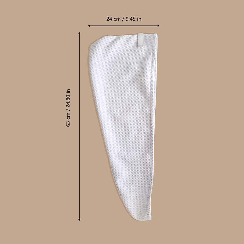 Καπελάκι στεγνώματος μαλλιών Saint chun από waffle ύφασμα, προσαρμοστικό, 60 νήματα, 100–119 γρ