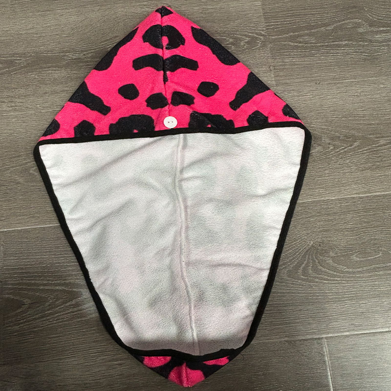 Καπελάκι στεγνώματος μαλλιών Saint chun από waffle ύφασμα, προσαρμοστικό, 60 νήματα, 100–119 γρ