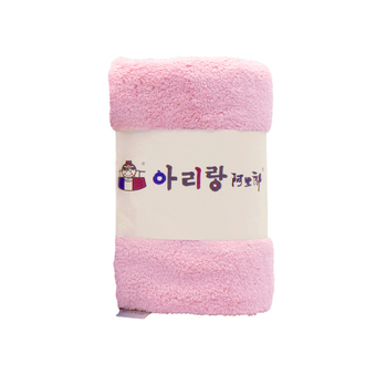 Arirang korall plüss arc törölköző, nedvszívó, szálmentes, gyorsan száradó, 50–80 g, többször használható